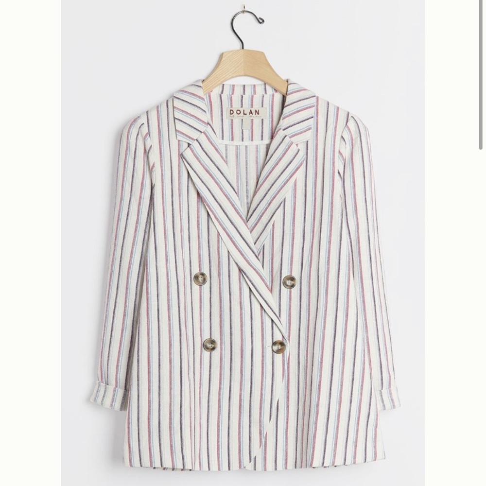NWT Anthropologie Anna Double-Breasted Blazer